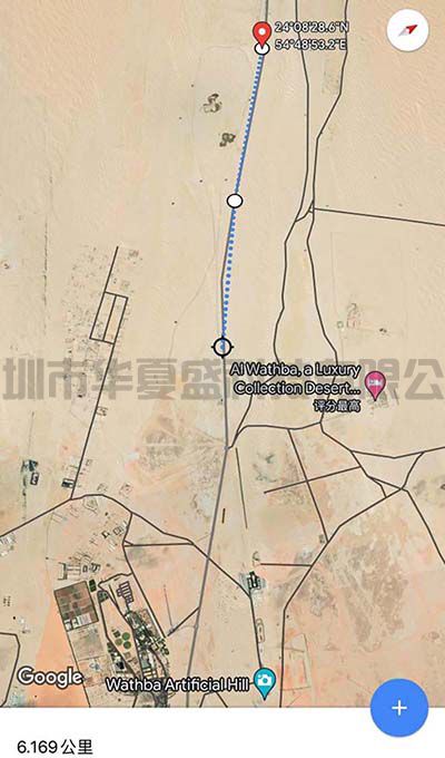 MimoMesh电台 阿联酋  首都之门-哈菲特山 140公里 沙丘Fossil Dunes Abu Dhabi 地面对地面 25公里 传输性能测试报告(图10)