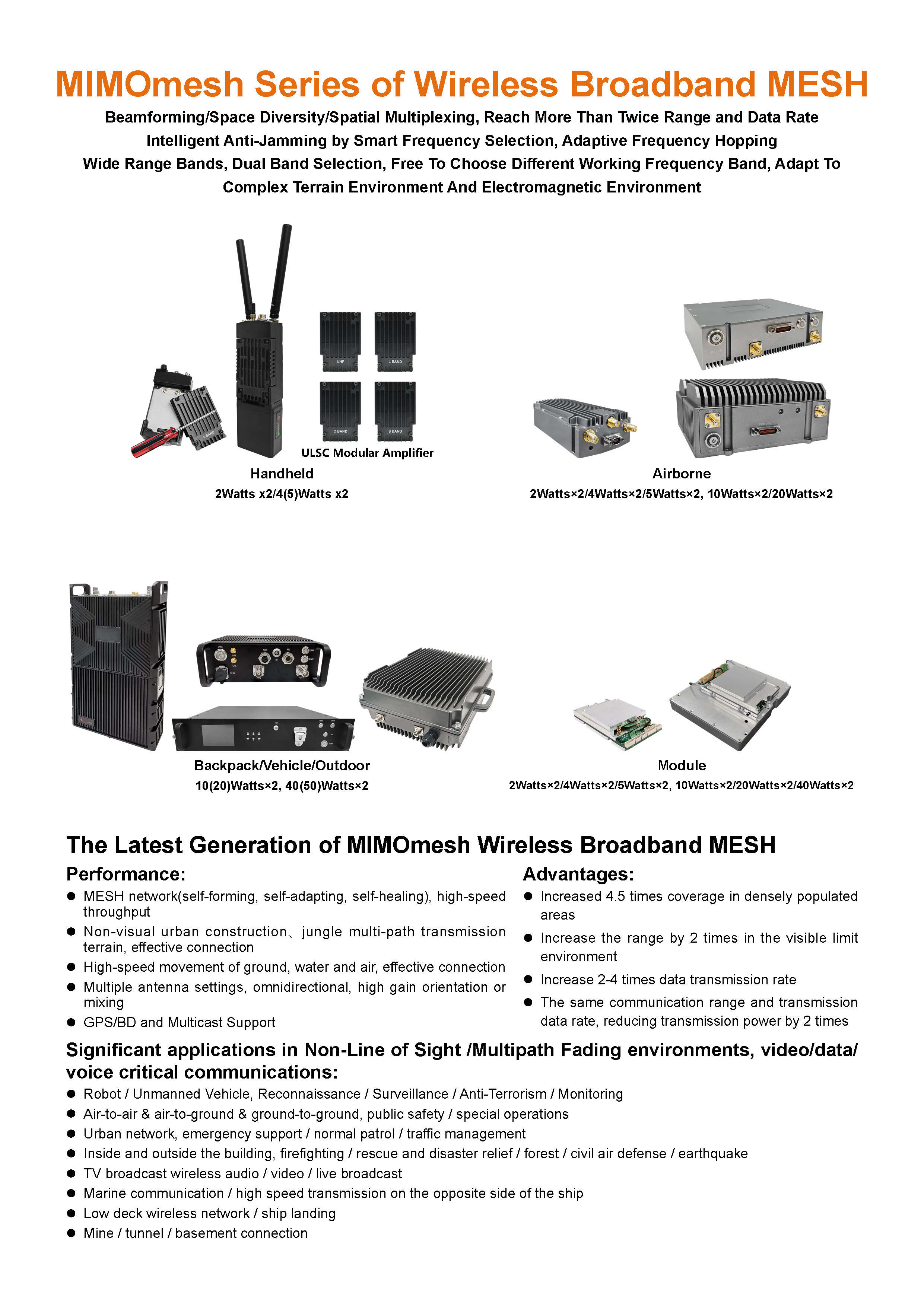 MIMOmesh Broadband Radio(图1)