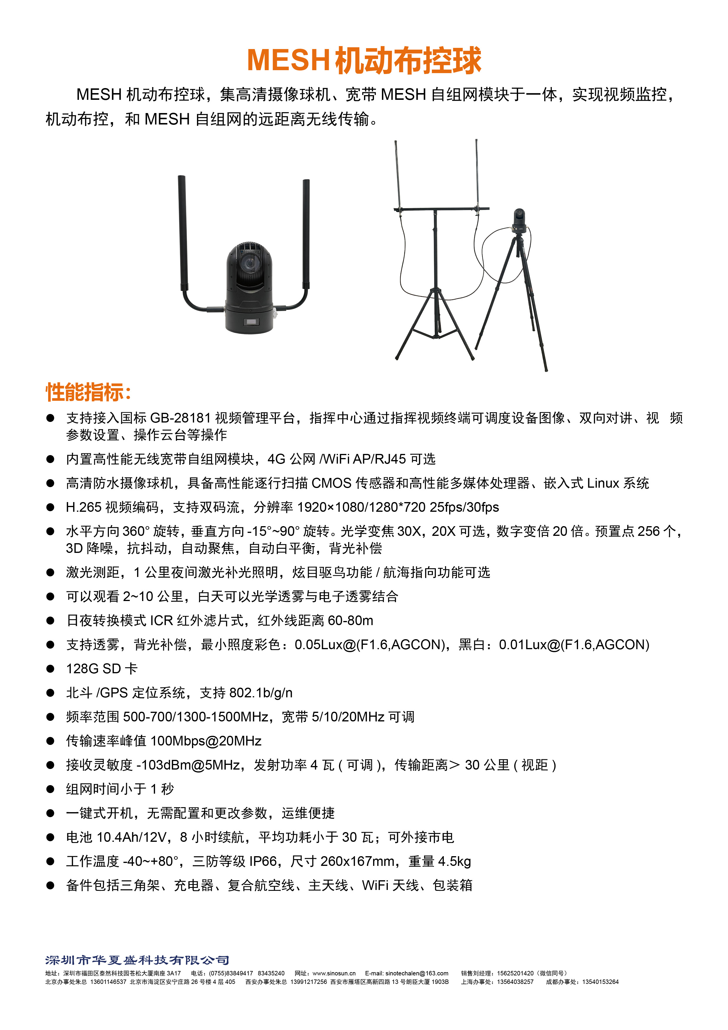 MESH机动布控球(图1) MESH机动布控球(图1)